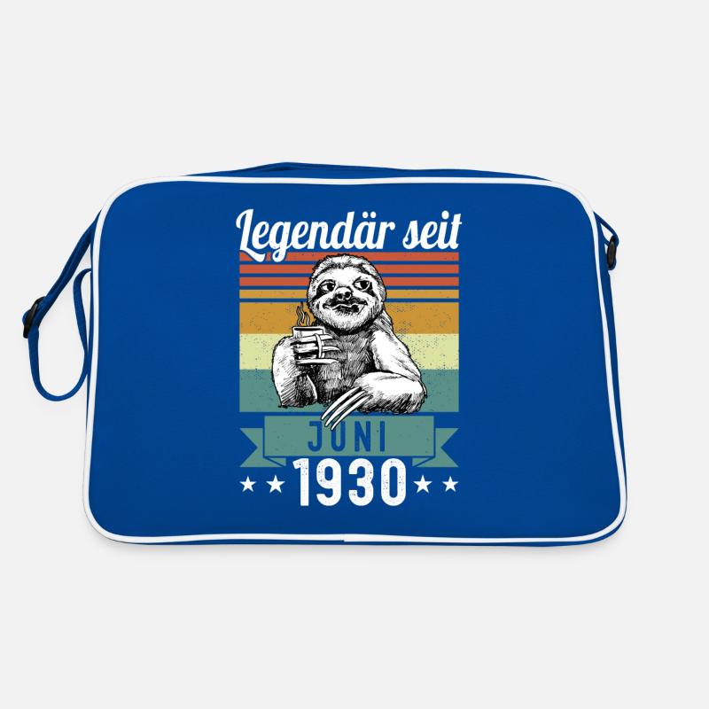 Faultier Legendär seit Juni 1930 Geburtstag Retro Tasche