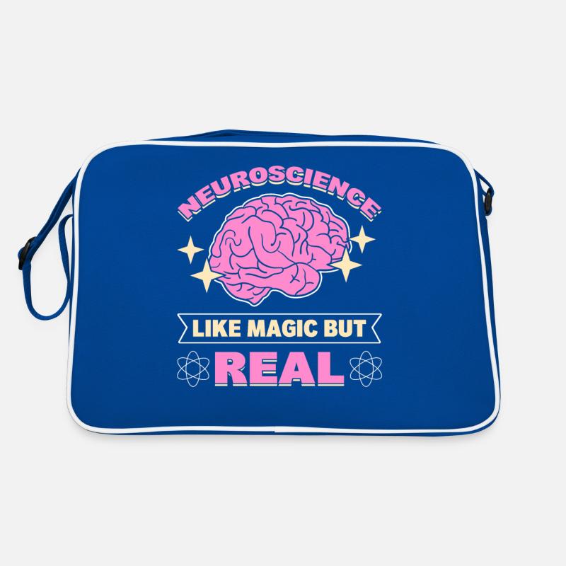 Neuroscience Like Magic But Real Neuroscientist Retro Bag