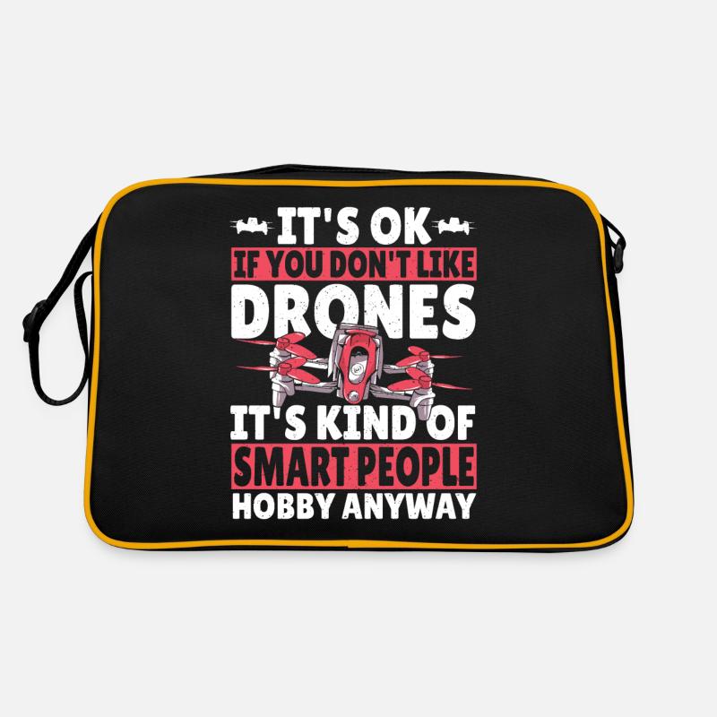 Drone volant Drone volant Pilote de drone Sac Retro