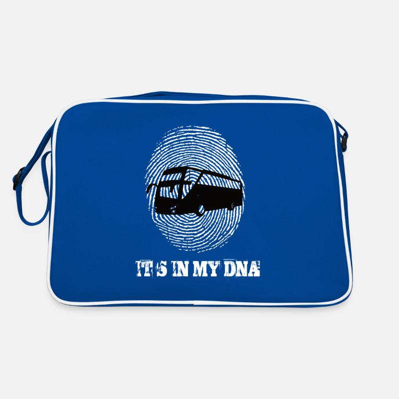 Bus Its In My Dna Retro Bag