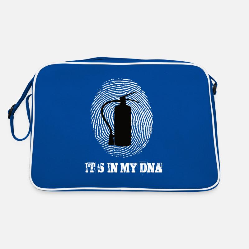 Fire Department Its Iny My Dna Retro Bag
