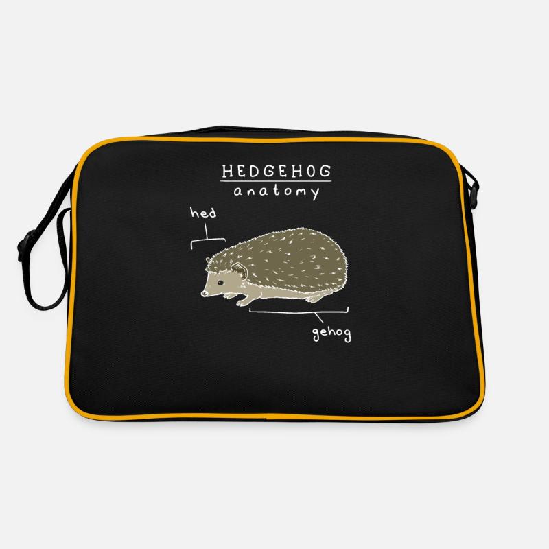 Igel Haustier Retro Tasche