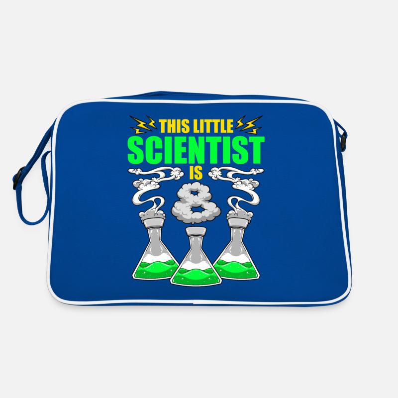 Science Birthday 8th Science Theme Party Scientist Retro Bag