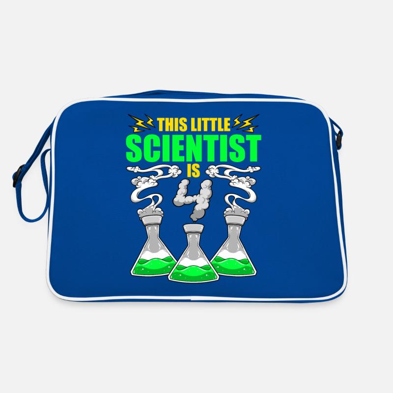Science Birthday 4th Science Theme Party Scientist Retro Bag