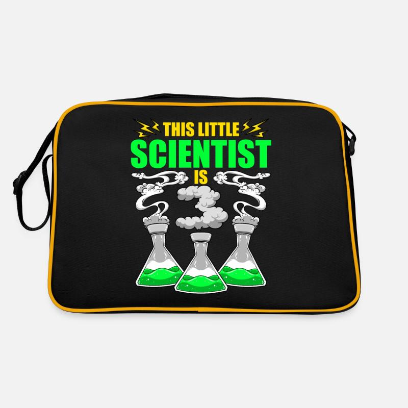 Science Birthday 3. Science Theme Party Scientist Retro Tasche