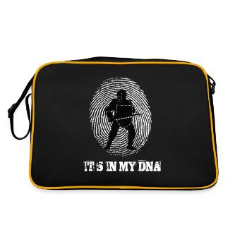 Ritter c’est dans mon ADN - Sac Retro - noir/or - Dos