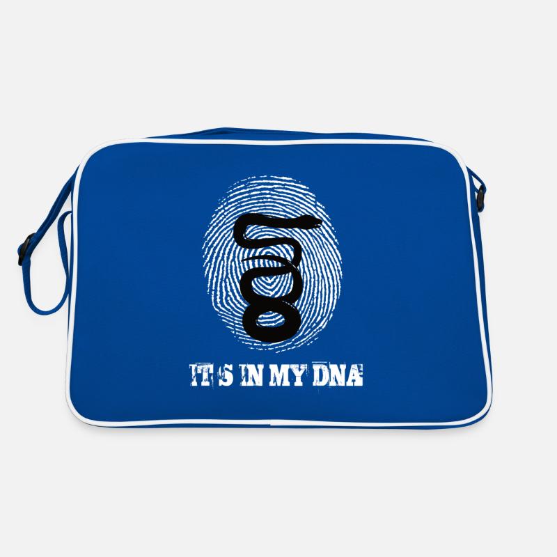 Snakes Its In My Dna Retro Bag