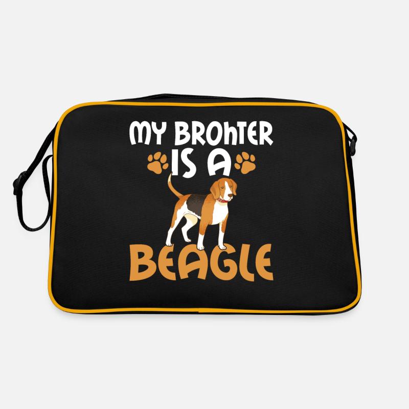 Beagle Geschenk Beagle Besitzer Retro Tasche