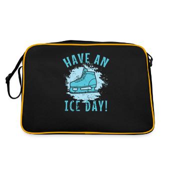 Have an Ice Day Schlittschuhlaufen Eisbahn - Retro Bag - black/gold - Back