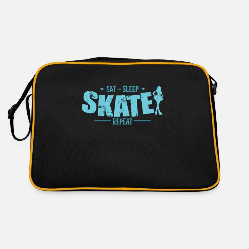 Manger Dormir Patpatiner Répéter Patinage sur glace Sac Retro