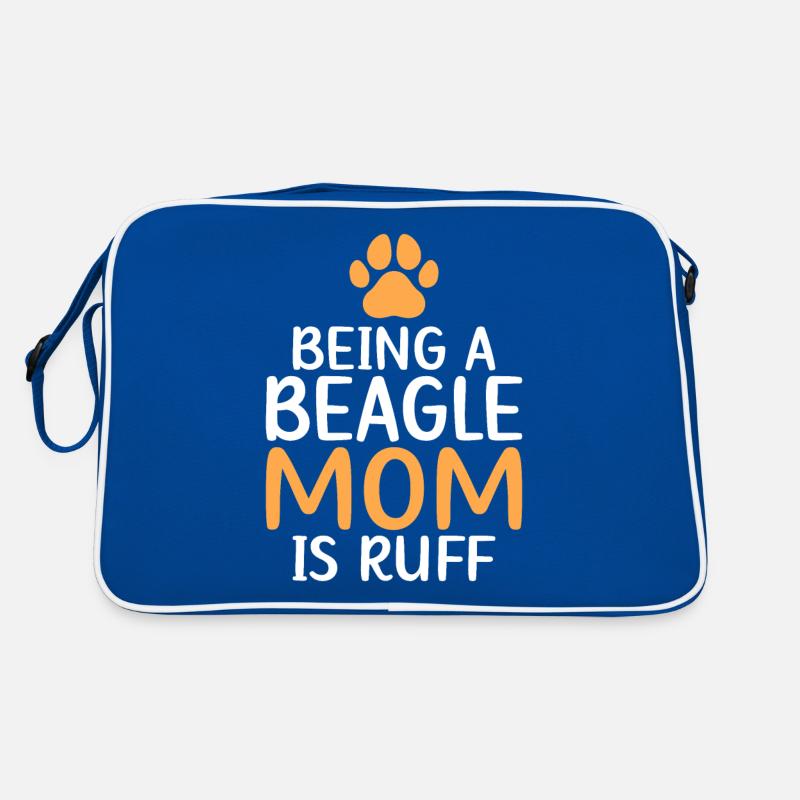 Beagle Geschenk Beagle Besitzer Retro Tasche