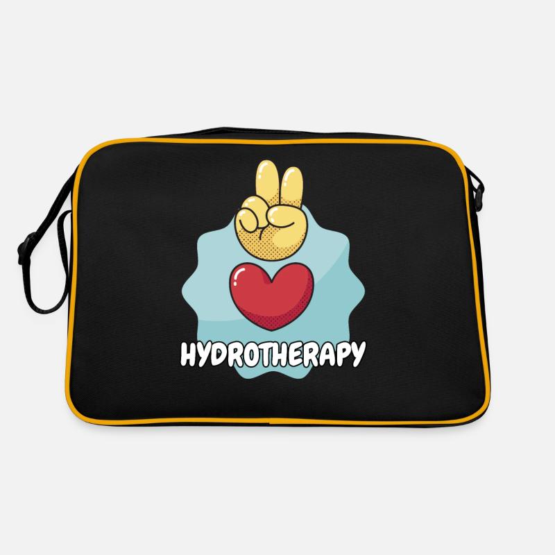 Peace Love Hydrotherapy Retro Bag