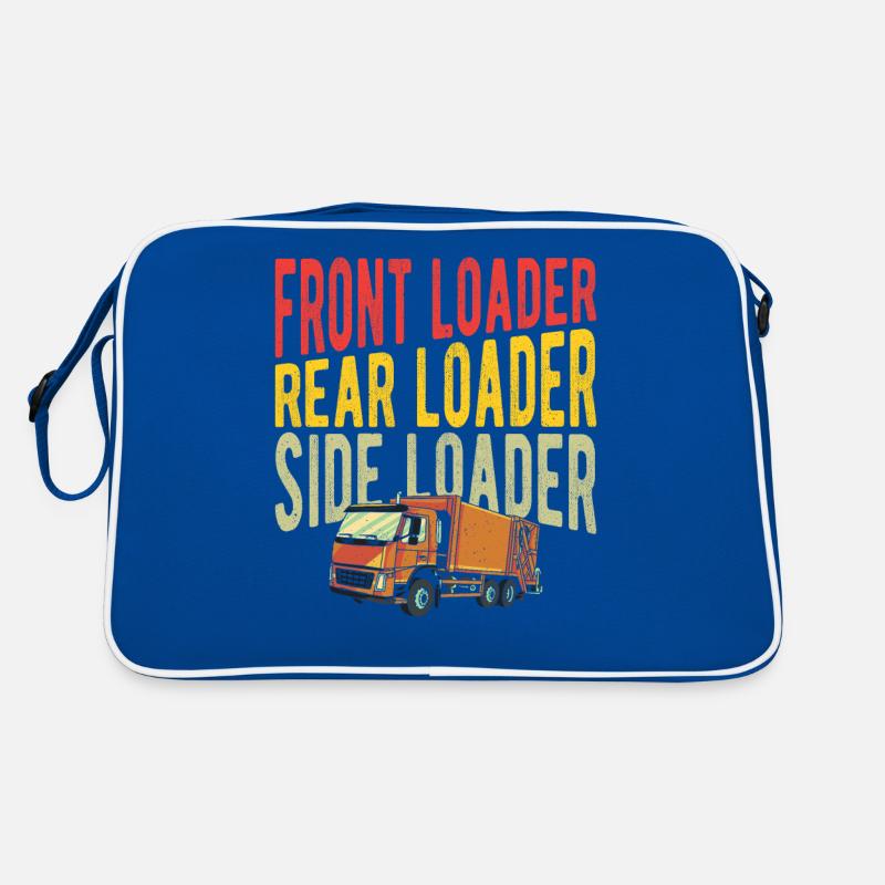 Front Loader Rear Loader Side Loader Garbage Retro Bag