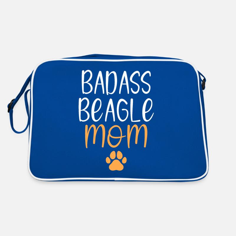 Beagle Geschenk Beagle Besitzer Retro Tasche
