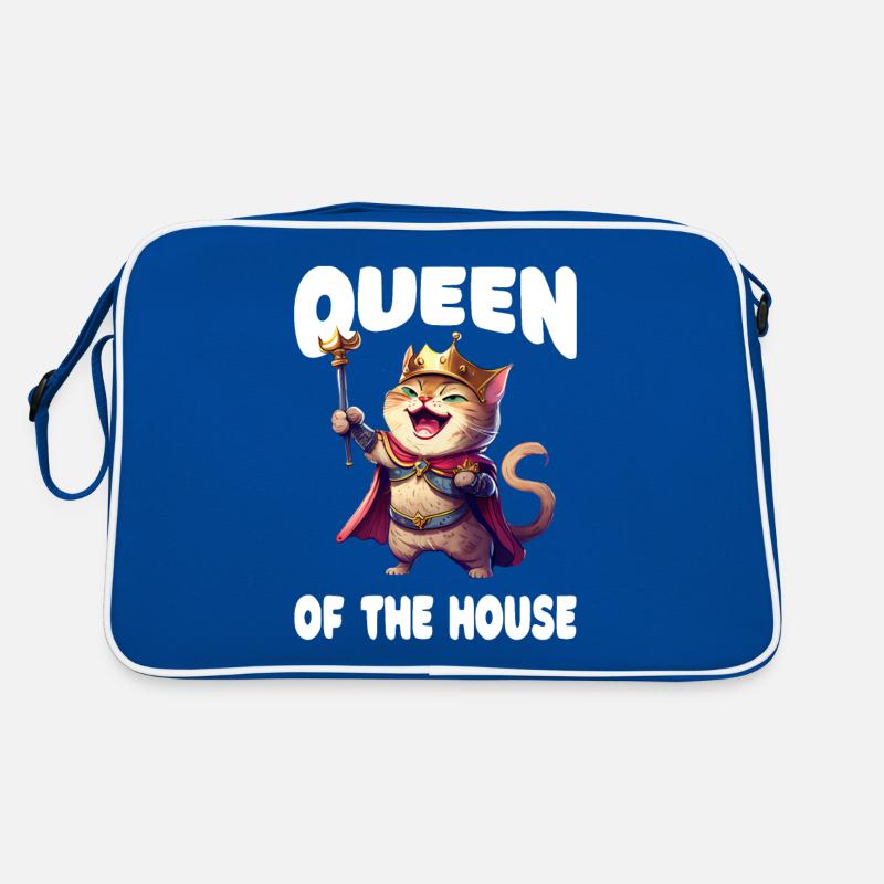 Stolze Katzenmutter Retro Tasche