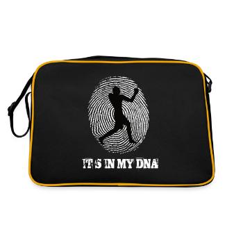 Boxing Its In My DNA - Retro Bag - black/gold - Back