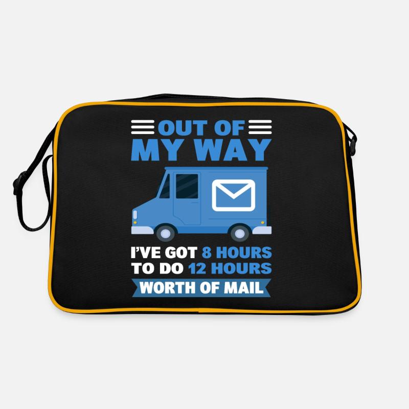 Hors de mon chemin, j’ai 8 heures pour faire de la poste Sac Retro