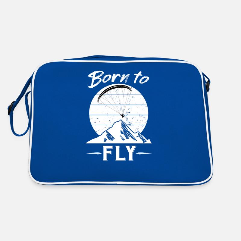 Gleitschirm Pilot Gleitschirmflieger Retro Tasche