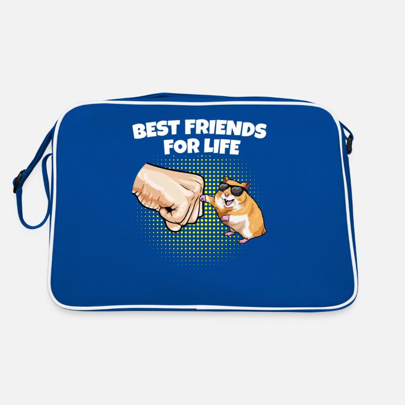 Funny Hamster Owner Rodent Lover Gift Idea Retro Bag