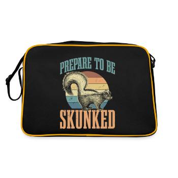Préparez-vous pour Skunked pour les fans de jeux de cartes - Sac Retro - noir/or - Dos