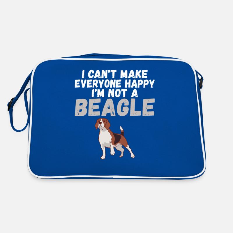 Beagle Geschenk Beagle Besitzer Retro Tasche