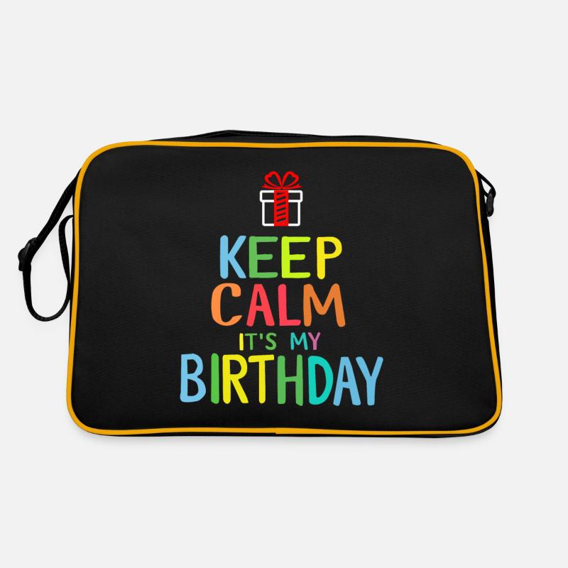 Figlia Keep Calm è il mio compleanno ragazza compleanni Borsa retrò