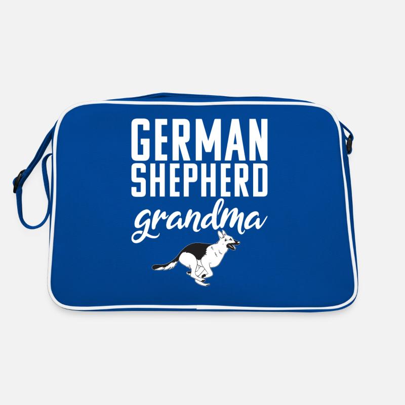 Deutscher Schäferhund Geschenke Retro Tasche