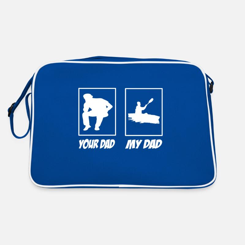 Your Dad My Dad Rowing Dad Retro Bag