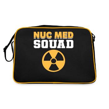 Technologue en médecine nucléaire Nuc Med Squad - Sac Retro - noir/or - Dos