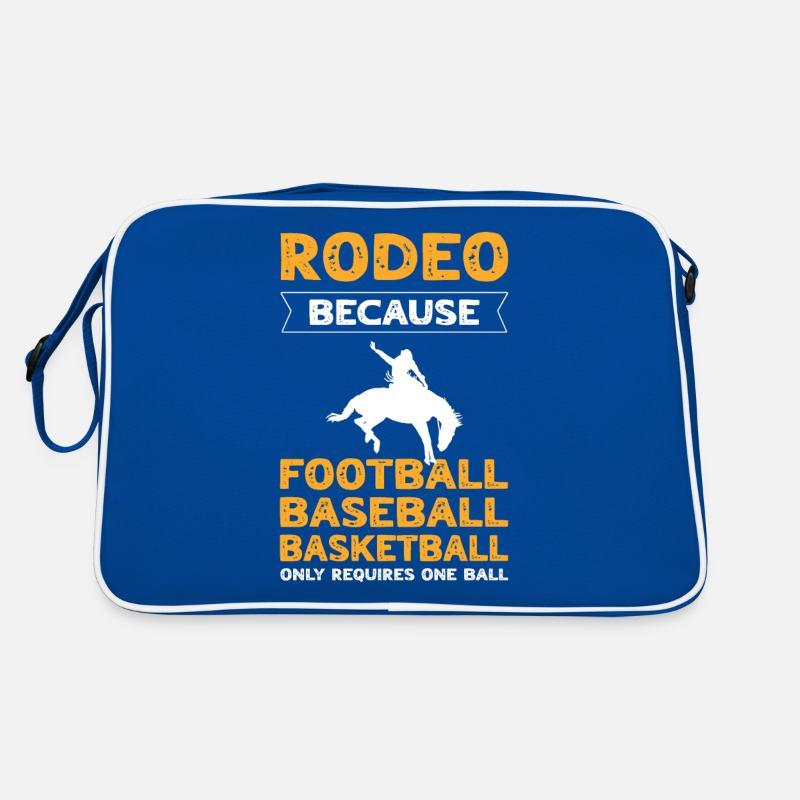 Rodeo Because Football Only Require One Bullriding Retro Bag