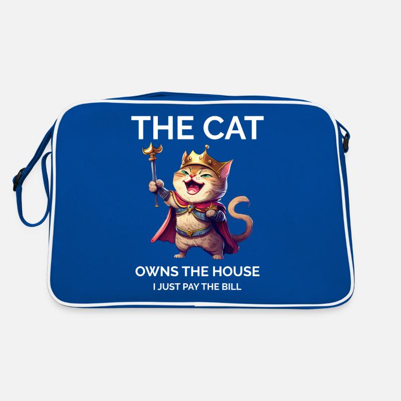 Fier propriétaire de chat Cat Maman Sac Retro