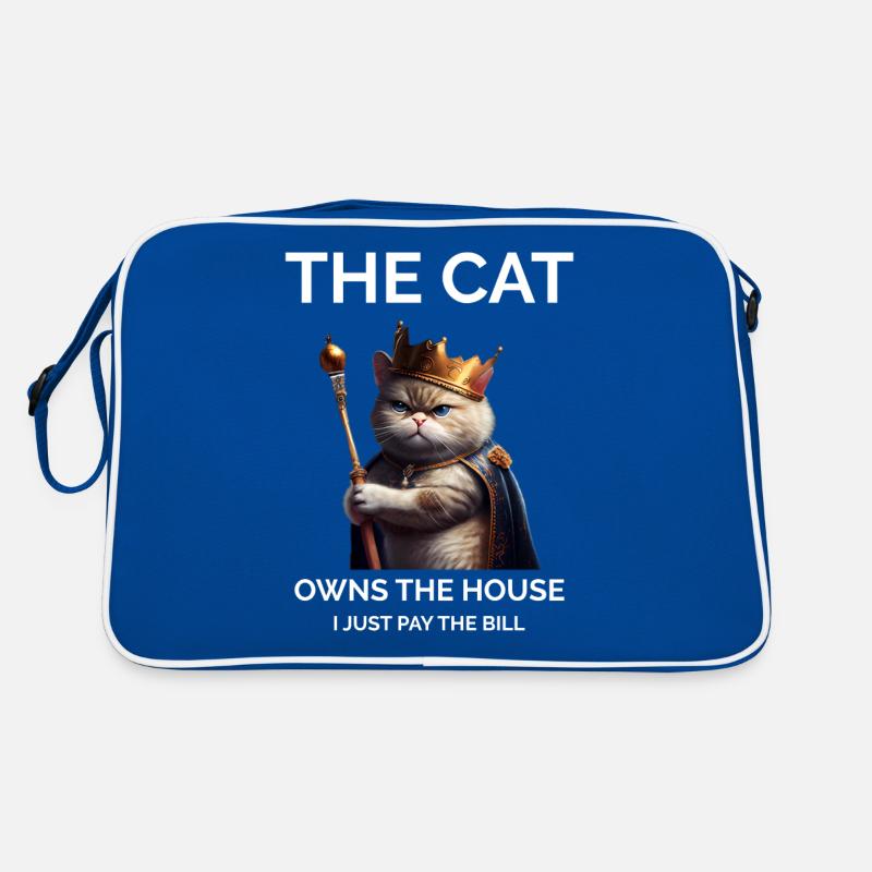 Drôle de chat disant Crazy Cat Lady Sac Retro