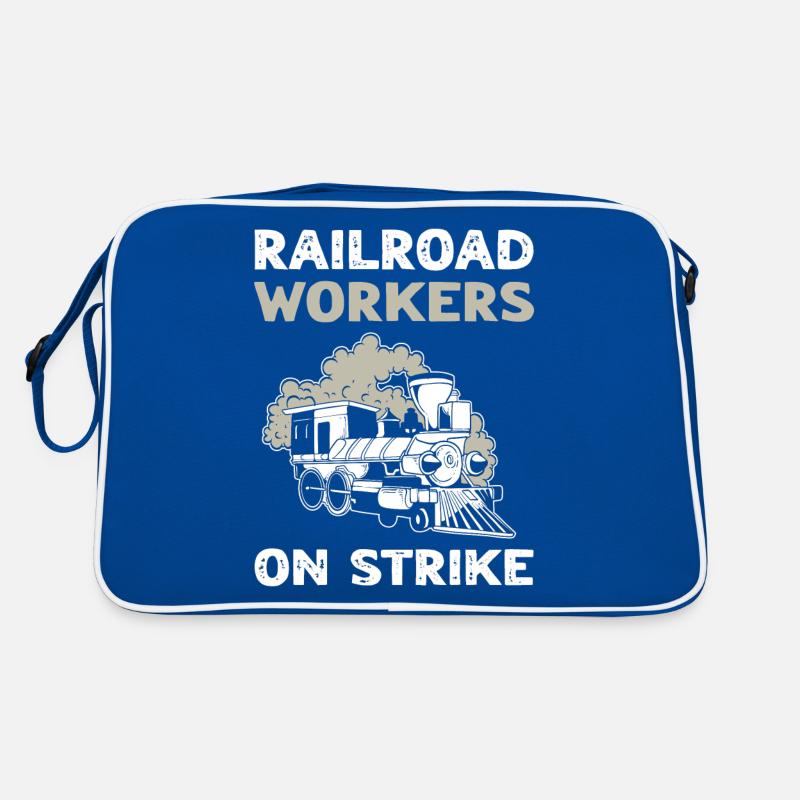 Ferroviaire Fan de chemin de fer Train passionné de train Chemin de fer Sac Retro