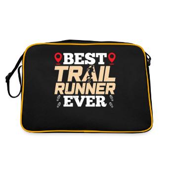 Best Trail Runner Ever Trail Running - Retro Bag - black/gold - Back