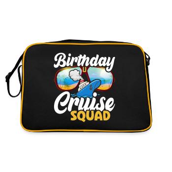 Cruise Cruise TravelersBirthday - Retro Bag - black/gold - Back