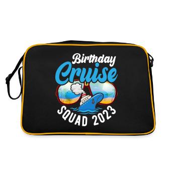 Cruise Cruise TravelersBirthday - Retro Bag - black/gold - Back