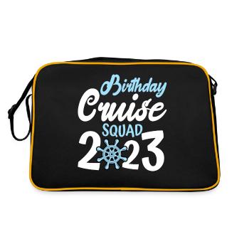 Cruise Cruise TravelersBirthday - Retro Bag - black/gold - Back