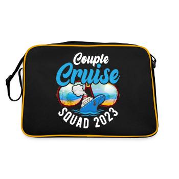 Cruise Cruise Travelers Couple Cruise - Retro Bag - black/gold - Back