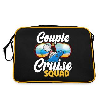Cruise Cruise Travelers Couple Cruise - Retro Bag - black/gold - Back