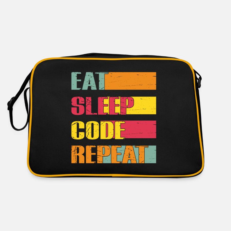 Lustiger Informatiker Spruch, Informatik Retro Tasche