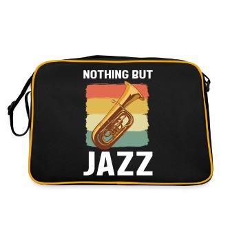 Rien que du jazz jazz musique jazz jazz auditeur - Sac Retro - noir/or - Dos