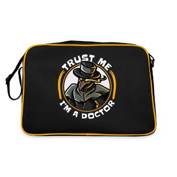 Plague Doctor Plague Doctor Mask Medicines - Retro Bag - black/gold - Back