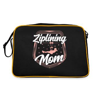 Tyrolienne Maman Dictons Tyrolienne Tyrolienne Sports - Sac Retro - noir/or - Dos