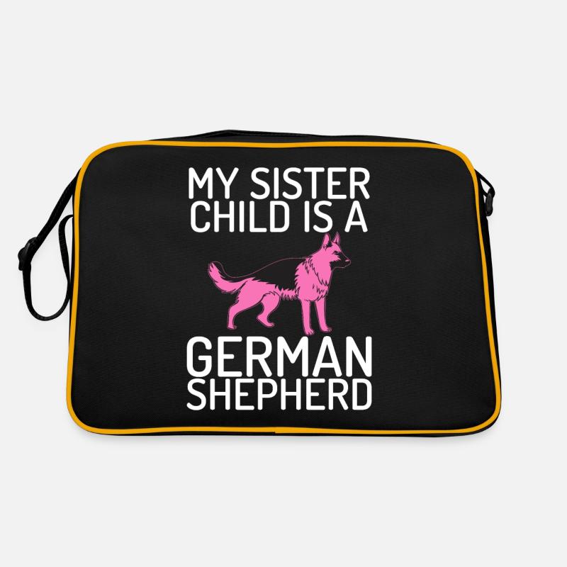Cadeaux de berger allemand Sac Retro