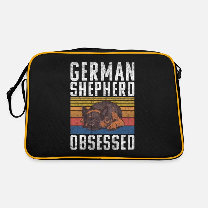 Cadeaux de berger allemand Sac Retro