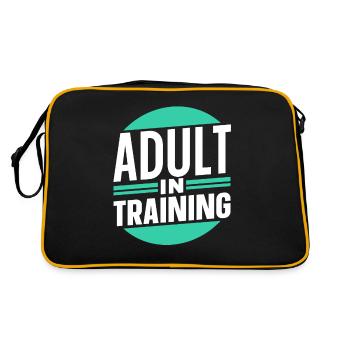 Adulte en éducation Anniversaire de l’adulte - Sac Retro - noir/or - Dos