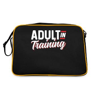 Adulte en éducation Anniversaire Adulte - Sac Retro - noir/or - Dos