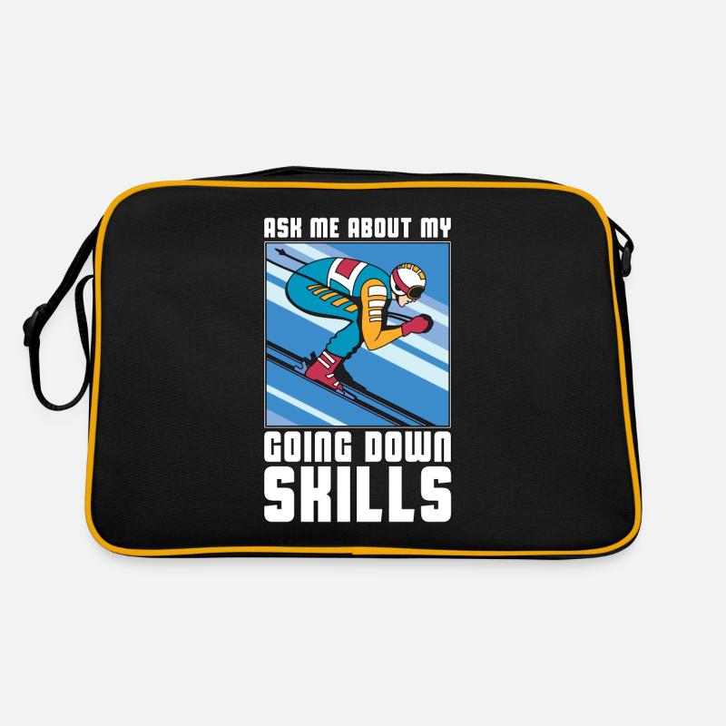 Ski de fond Posez-moi des questions sur mon ski de compétition Sac Retro