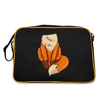 Fox Costume - Retro Bag - black/gold - Back