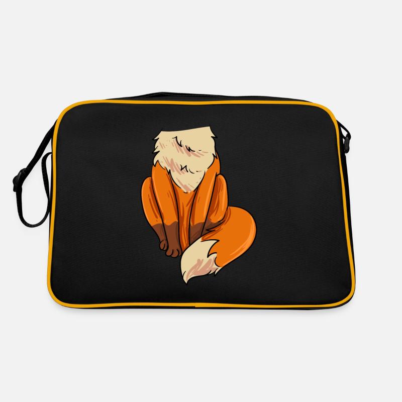Fuchs-Kostüm Retro Tasche